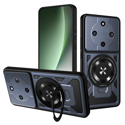 Case for Honor Magic8 Lite, Techsuit, RuggedCam, Blue