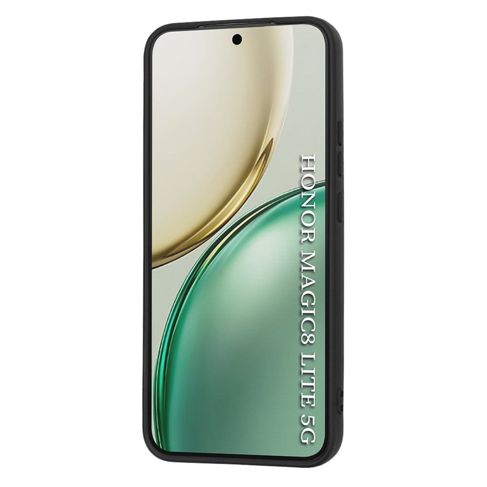 Case for Honor Magic8 Lite, Techsuit, SoftFlex, Black