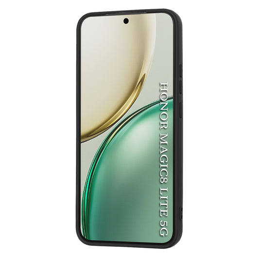 Case for Honor Magic8 Lite, Techsuit, SoftFlex, Black