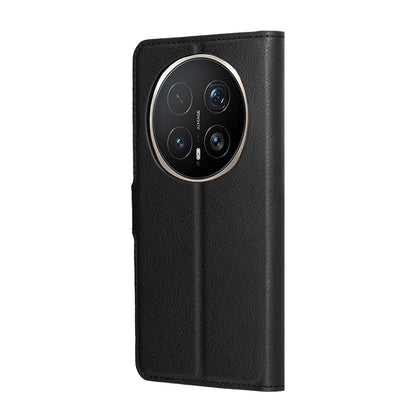 Case for Honor Magic8 Pro, Techsuit, Leather Folio, Black