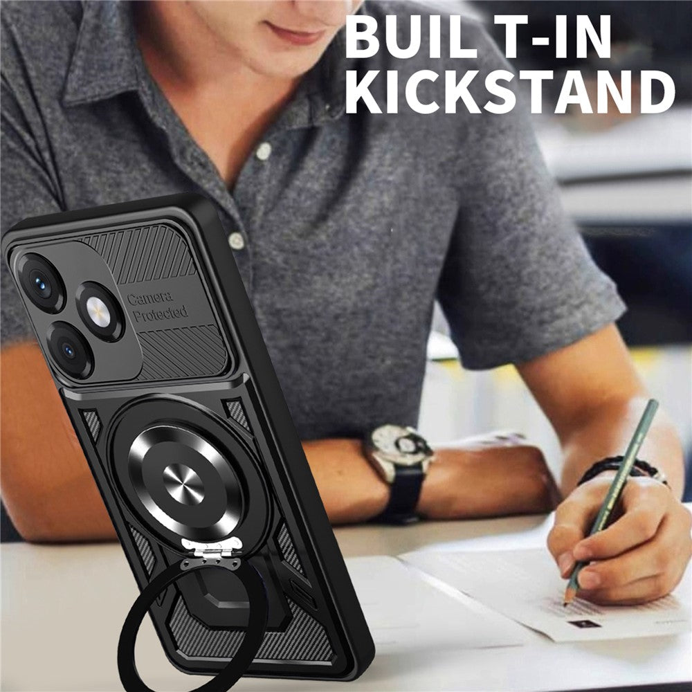 Case for Honor X5c Plus, Techsuit, RuggedCam, Purple