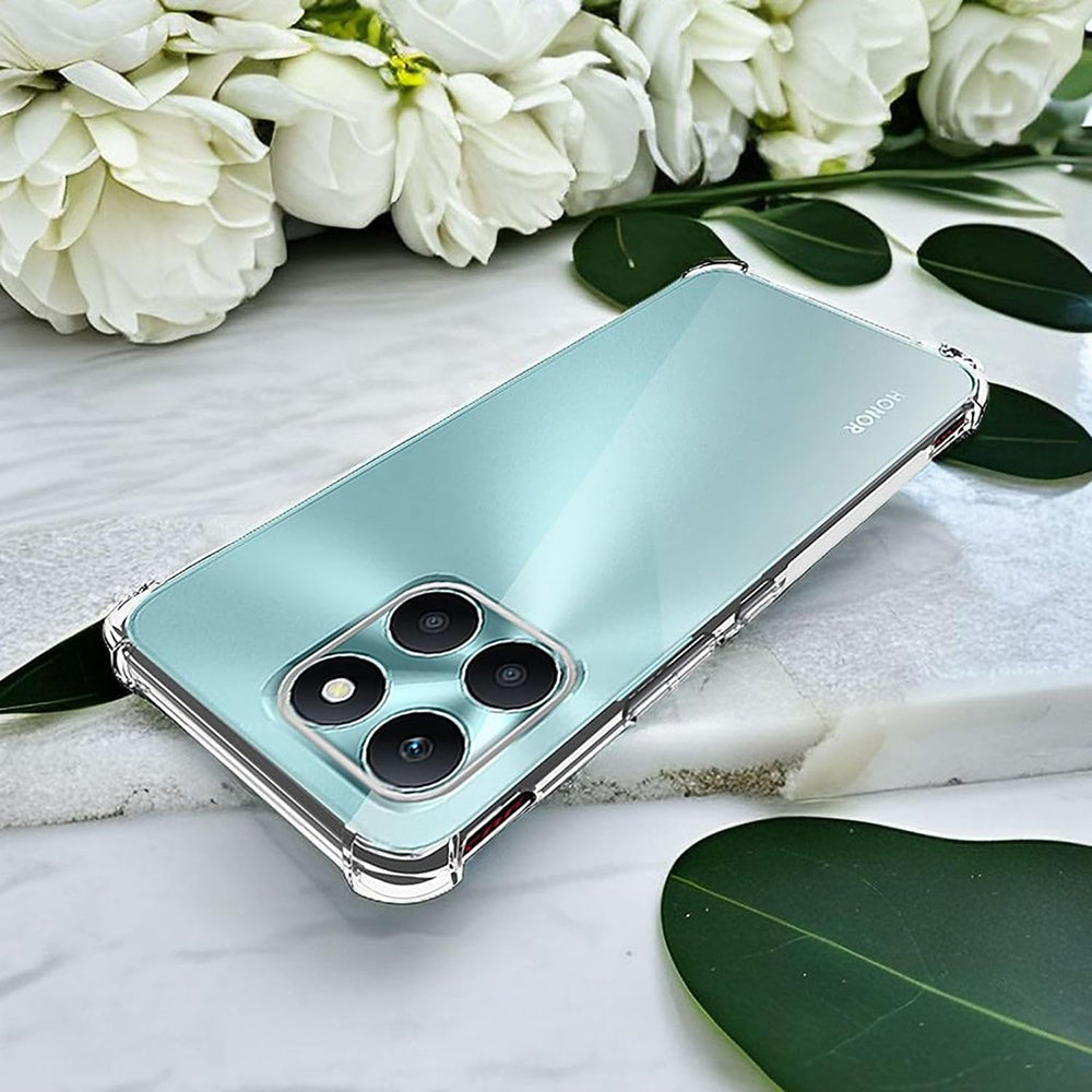 Case for Honor X6a, Techsuit, Shockproof Clear, Transparent