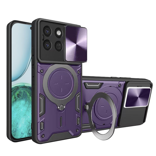 Case for Honor X8c, Techsuit, CamGuard Pro, Purple