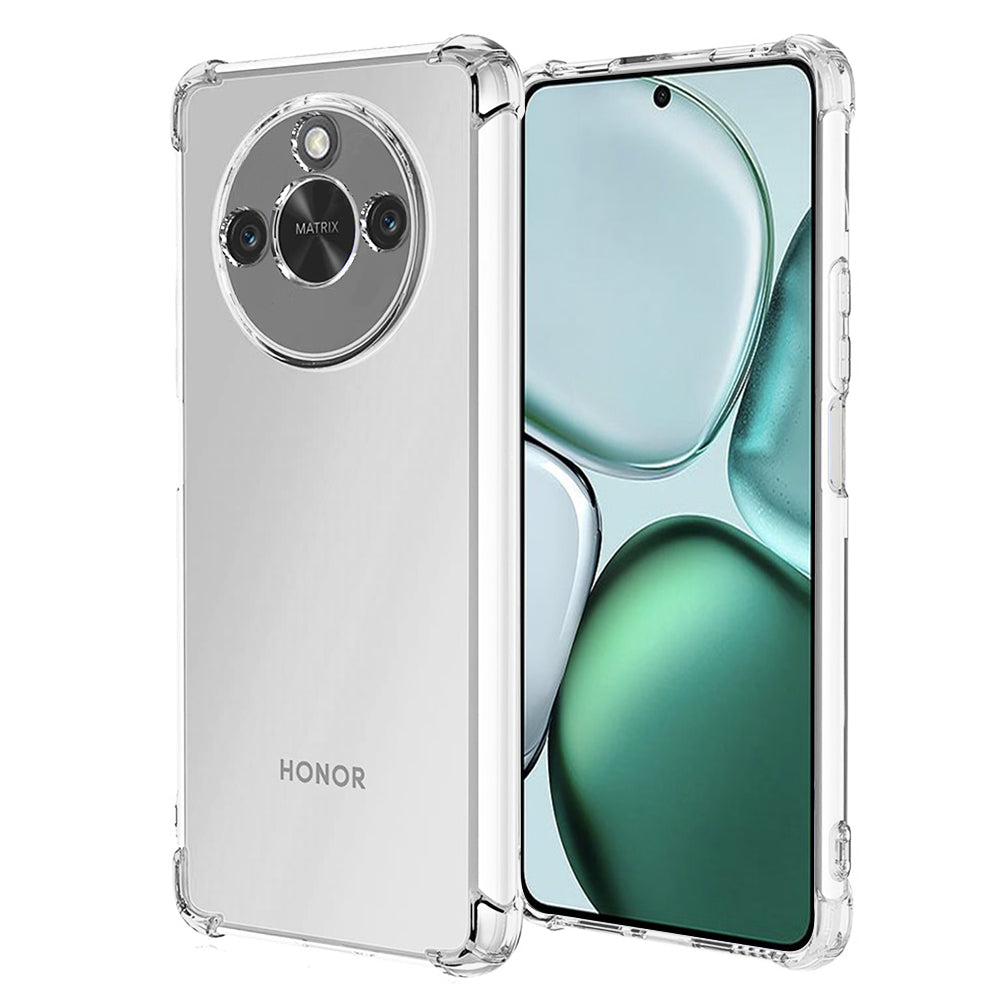 Case for Honor X9c Smart, Techsuit, Shockproof Clear, Transparent