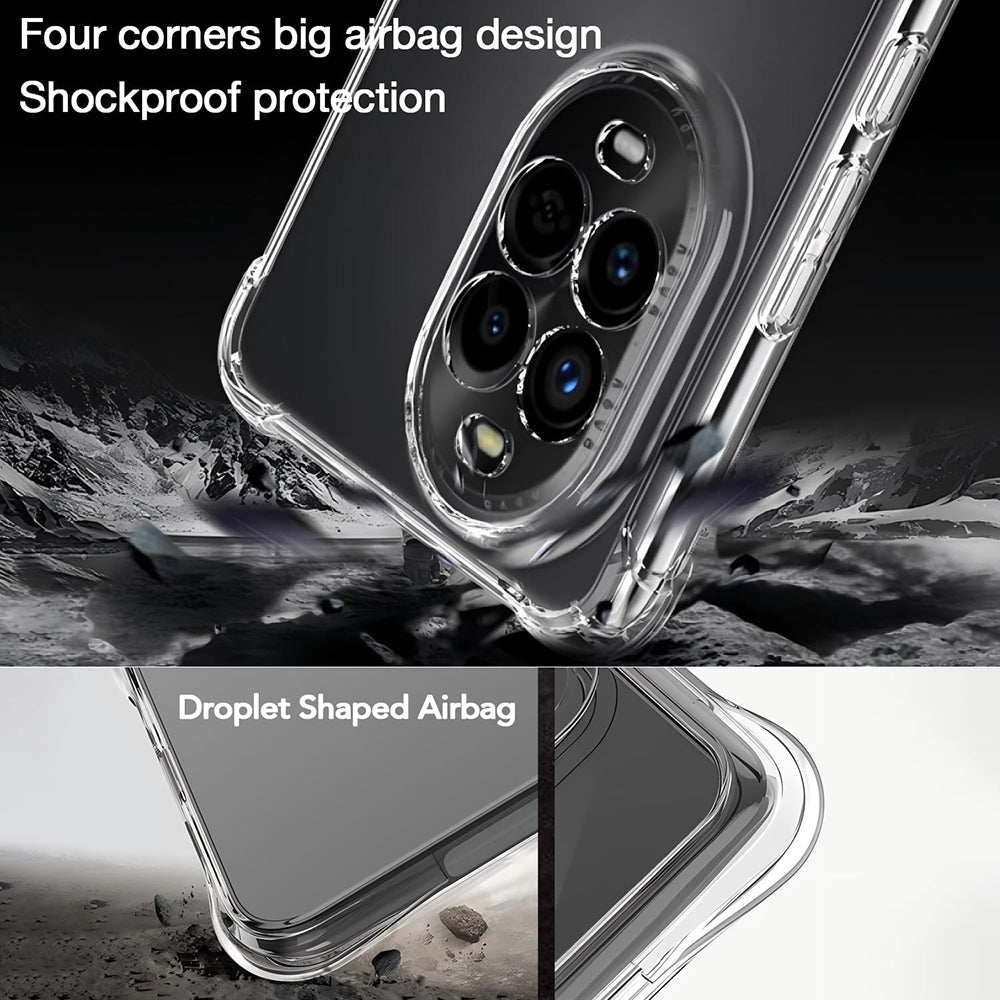 Case for Huawei nova 13 Pro, Techsuit, Shockproof Clear, Transparent