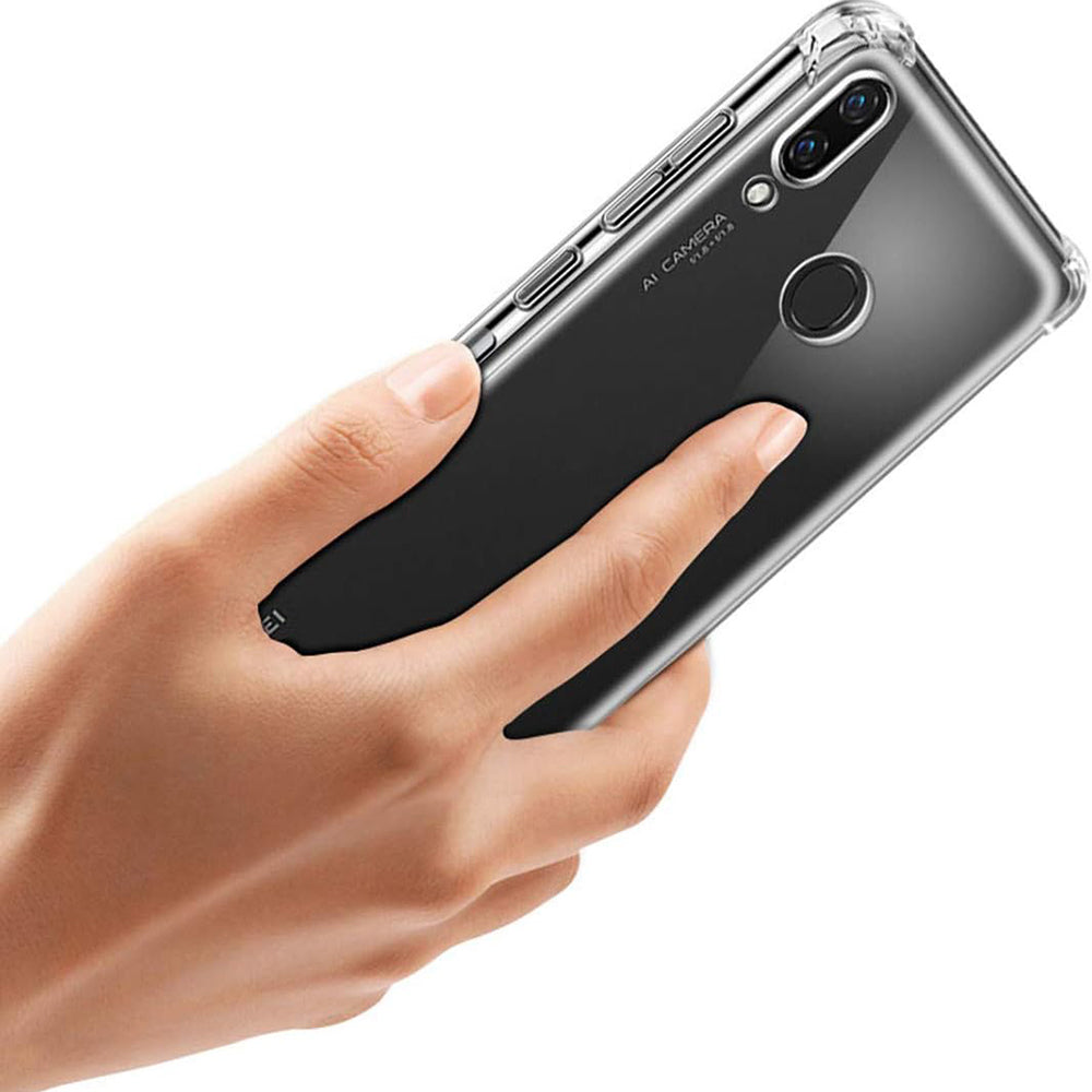 Case for Huawei P20, Techsuit, Shockproof Clear, Transparent