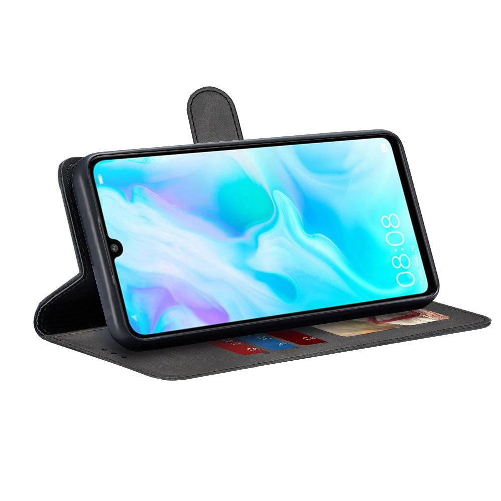 Case for Huawei P30 lite New Edition / P30 lite, Techsuit, Diary Book, Black
