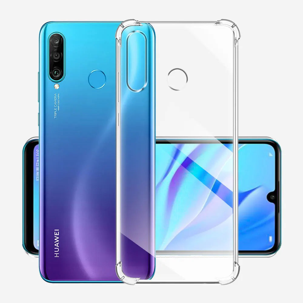 Case for Huawei P30 lite New Edition / P30 lite, Techsuit, Shockproof Clear, Transparent