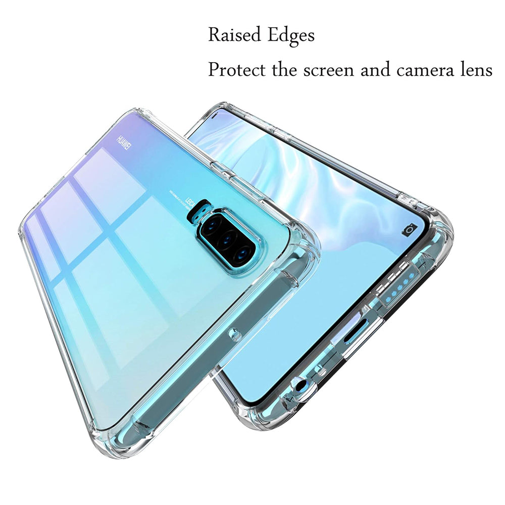 Case for Huawei P30, Techsuit, Shockproof Clear, Transparent