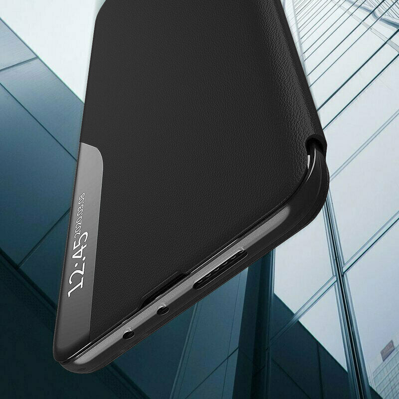 Case for Huawei P40 lite 4G, Techsuit, eFold, Black