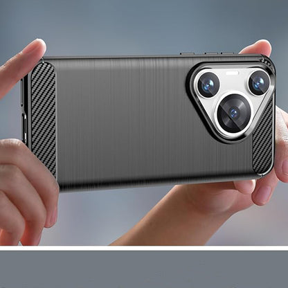 Case for Huawei Pura 70, Techsuit, Carbon, Blue
