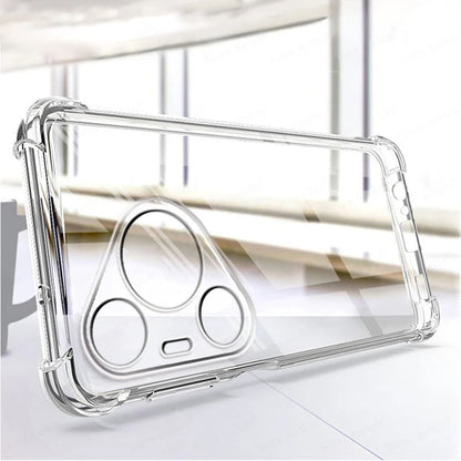 Case for Huawei Pura 70, Techsuit, Shockproof Clear, Transparent