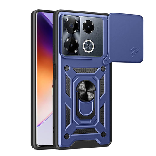 Case for Infinix Note 40 Pro+, Techsuit, CamShield, Blue