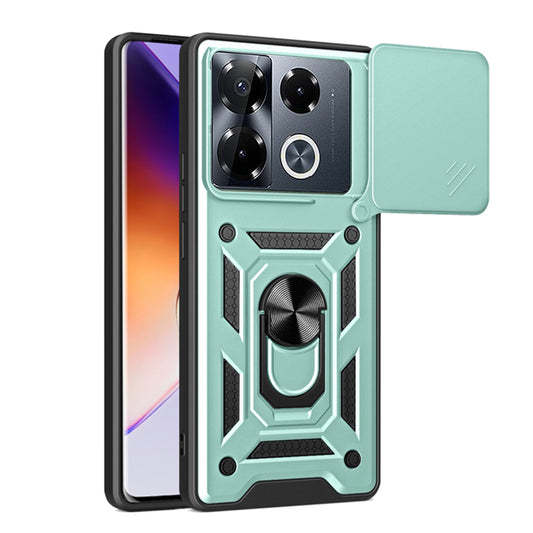 Case for Infinix Note 40 Pro+, Techsuit, CamShield, Green