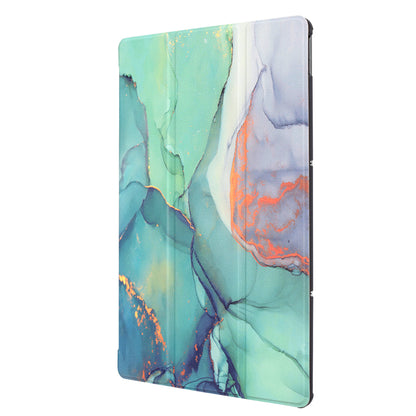 Case for Lenovo Idea Tab Plus, Techsuit, FoldPro Green Time, Multicolor