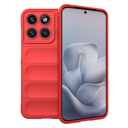 Case for Motorola Edge 70 Fusion, Techsuit, Magic Shield, Red
