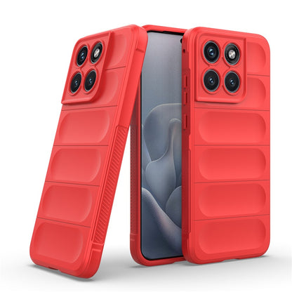 Case for Motorola Edge 70 Fusion, Techsuit, Magic Shield, Red