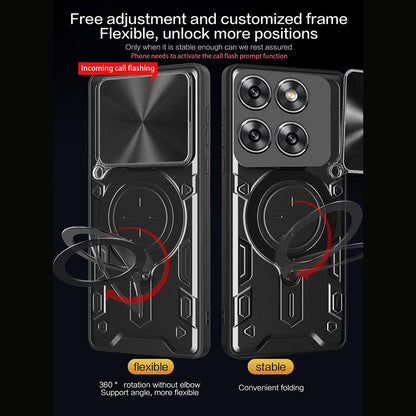 Case for Motorola Edge 70 Pro, Techsuit, CamGuard Pro, Black