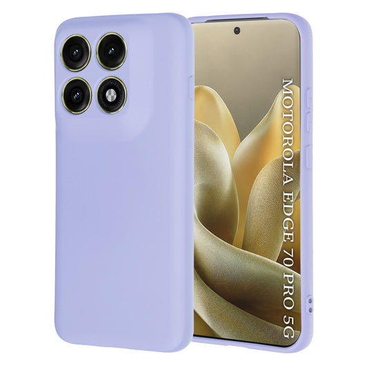 Case for Motorola Edge 70 Pro, Techsuit, SoftFlex, Light Purple