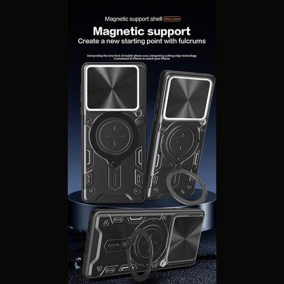 Case for Motorola Edge 70, Techsuit, CamGuard Pro, Rose Gold