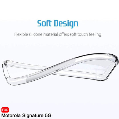 Case for Motorola Edge 70 Ultra / Signature, Techsuit, Shockproof Clear, Transparent