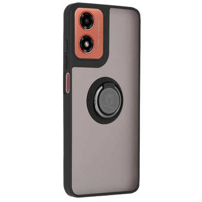 Case for Motorola Moto G04s / E14 / G04 / G24, Techsuit, Glinth, Black