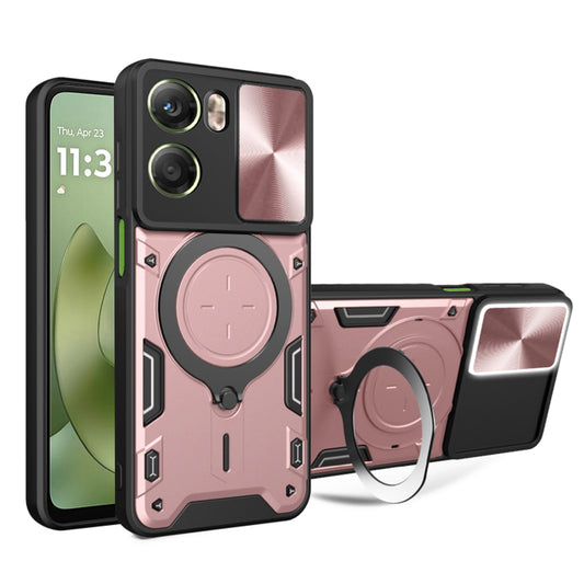 Case for Motorola Moto G06, Techsuit, CamGuard Pro, Golden Pink