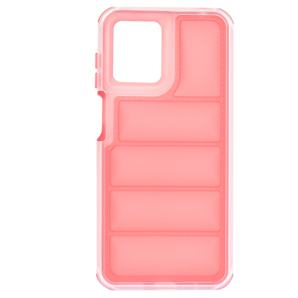 Case for Motorola Moto G14, Techsuit, Wave Shield, Red