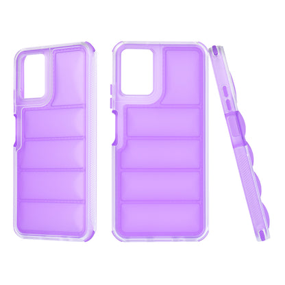 Case for Motorola Moto G45 / G34, Techsuit, Wave Shield, Purple