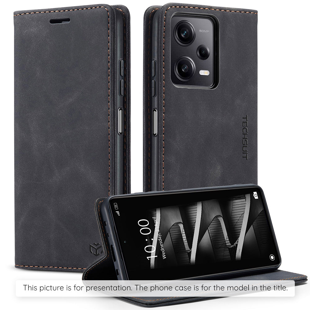 Case for Motorola Moto G56, Techsuit, Confy, Black