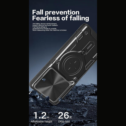 Case for Motorola Moto G67 Power / G57 Power, Techsuit, CamGuard Pro, Black