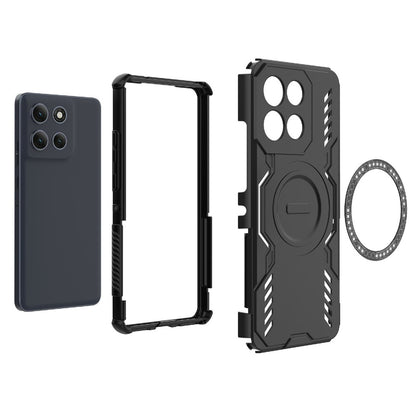 MagSafe Case for Motorola Moto G86 Power, Techsuit, ArmorMag, Black