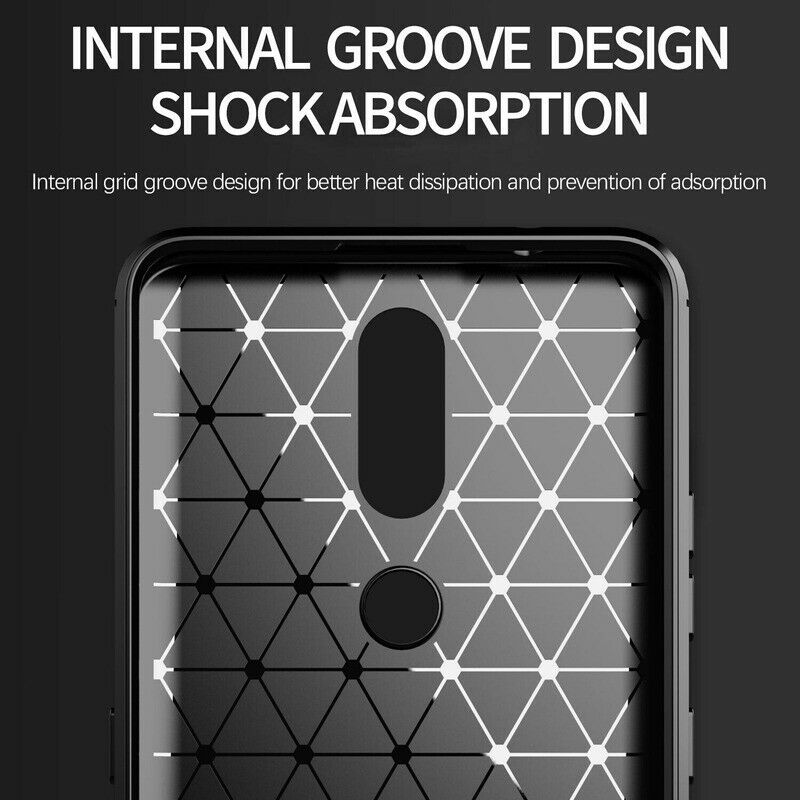 Case for Nokia 2.4, Techsuit, Carbon, Black