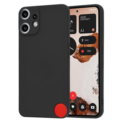 Case for Nothing CMF Phone 2 Pro, Techsuit, SoftFlex, Black