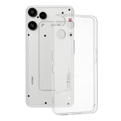 Case for Nothing Phone (3a) Lite, Techsuit, Clear, Transparent