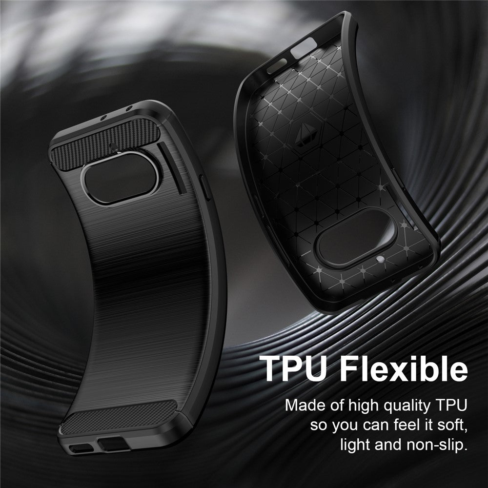 Case for Nothing Phone (4a), Techsuit, Carbon, Black