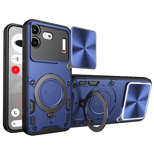 Case for Nothing Phone (4b), Techsuit, CamGuard Pro, Blue