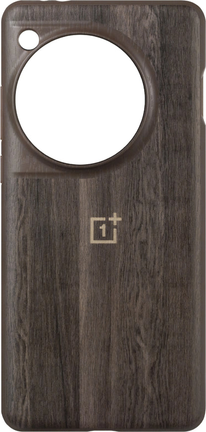 Case for OnePlus 12, Walnut Texture Bumper, Brown 5431101524