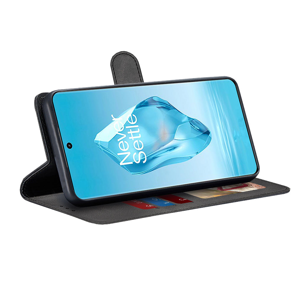 Case for OnePlus 12R, Techsuit, Diary Book, Black
