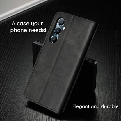 Case for OnePlus 12R, Techsuit, Diary Book, Black