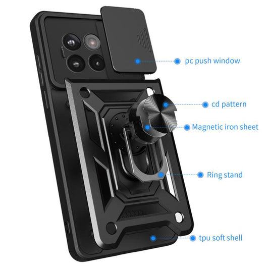 Case for OnePlus 13R, Techsuit, CamShield, Green
