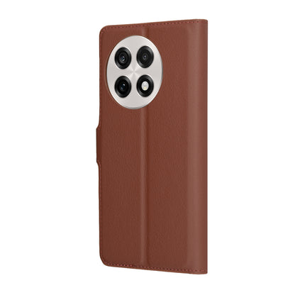 Case for OnePlus 13R, Techsuit, Leather Folio, Brown