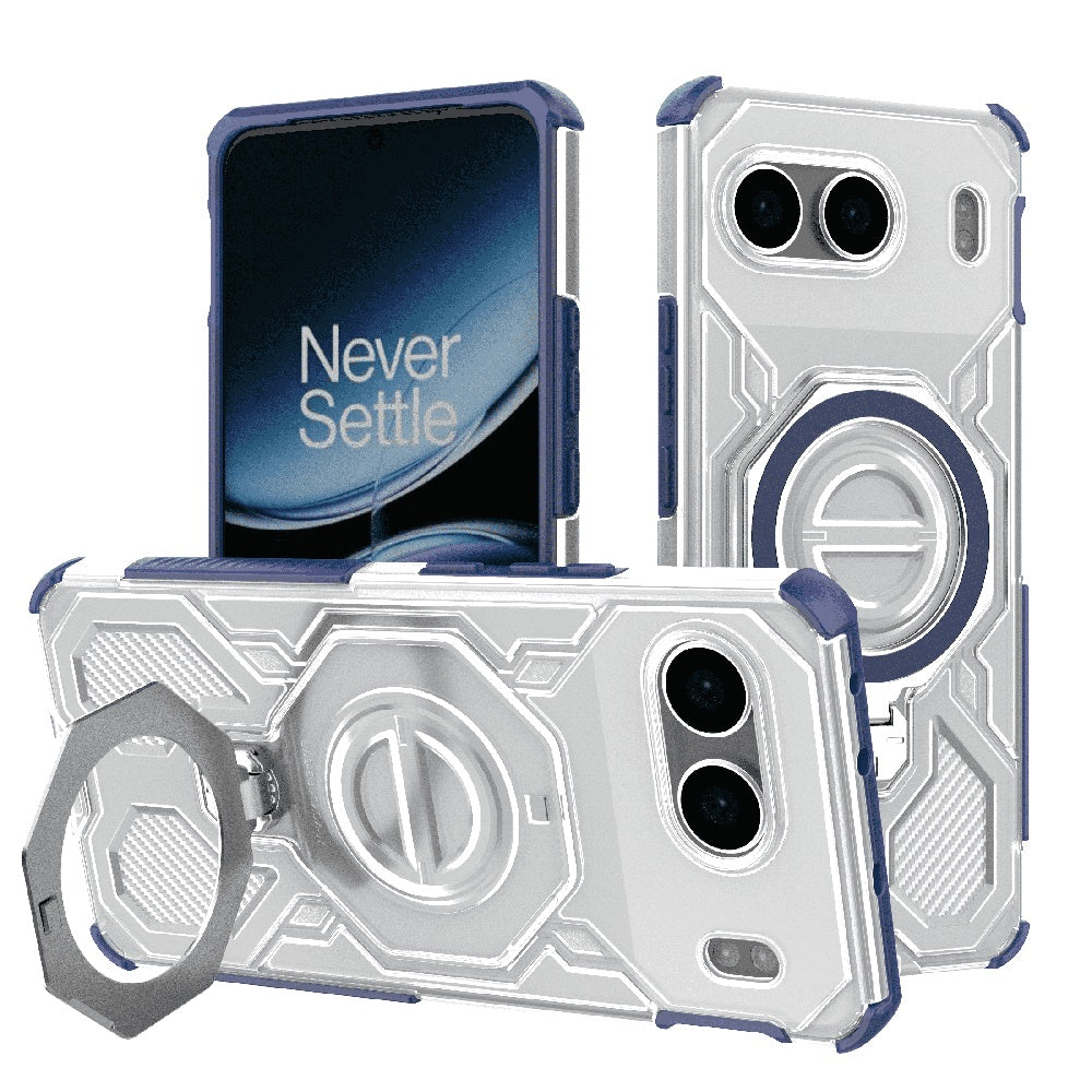 Case for OnePlus Nord 4, Techsuit, Carbon Shield Pro, Blue