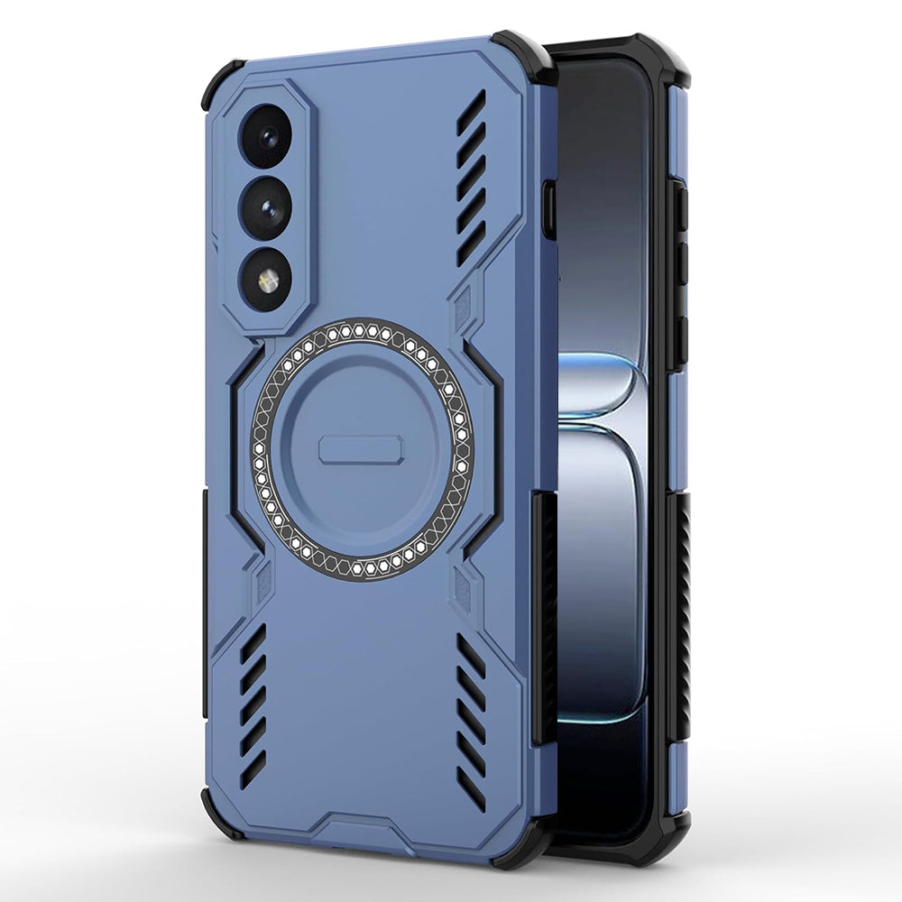 MagSafe Case for OnePlus Nord 5, Techsuit, ArmorMag, Blue