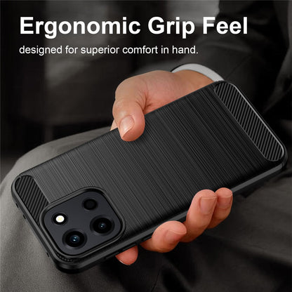 Case for OnePlus Nord 6, Techsuit, Carbon, Blue