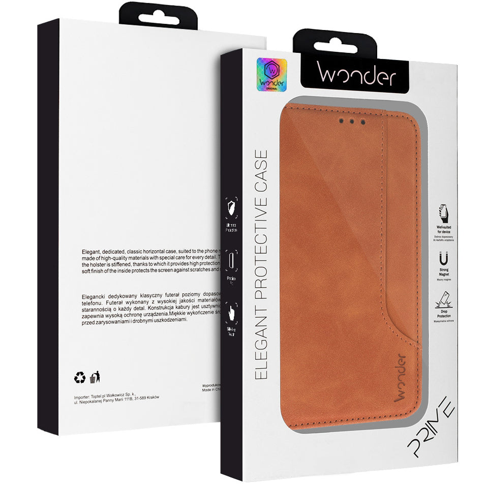 Case for Oppo A18 / A38, Wonder, Prime, Brown