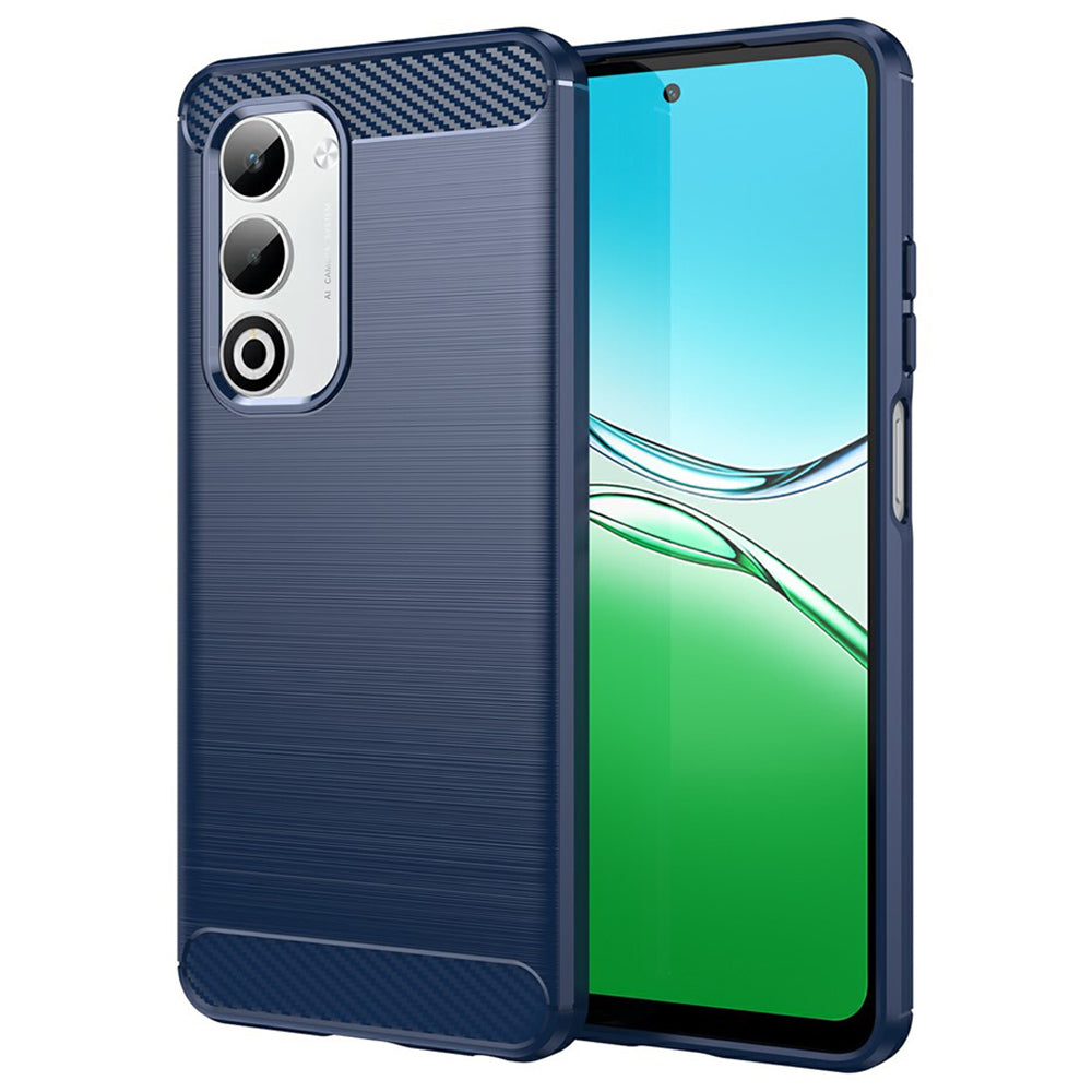 Case for Oppo A5 4G, Techsuit, Carbon, Blue