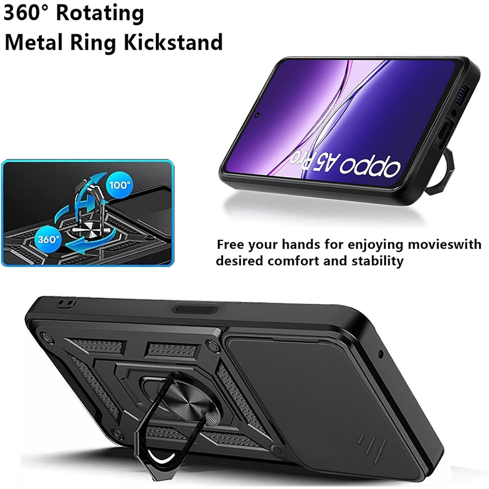 Case for Oppo A5 Pro 4G / A5 Pro, Techsuit, CamShield, Green