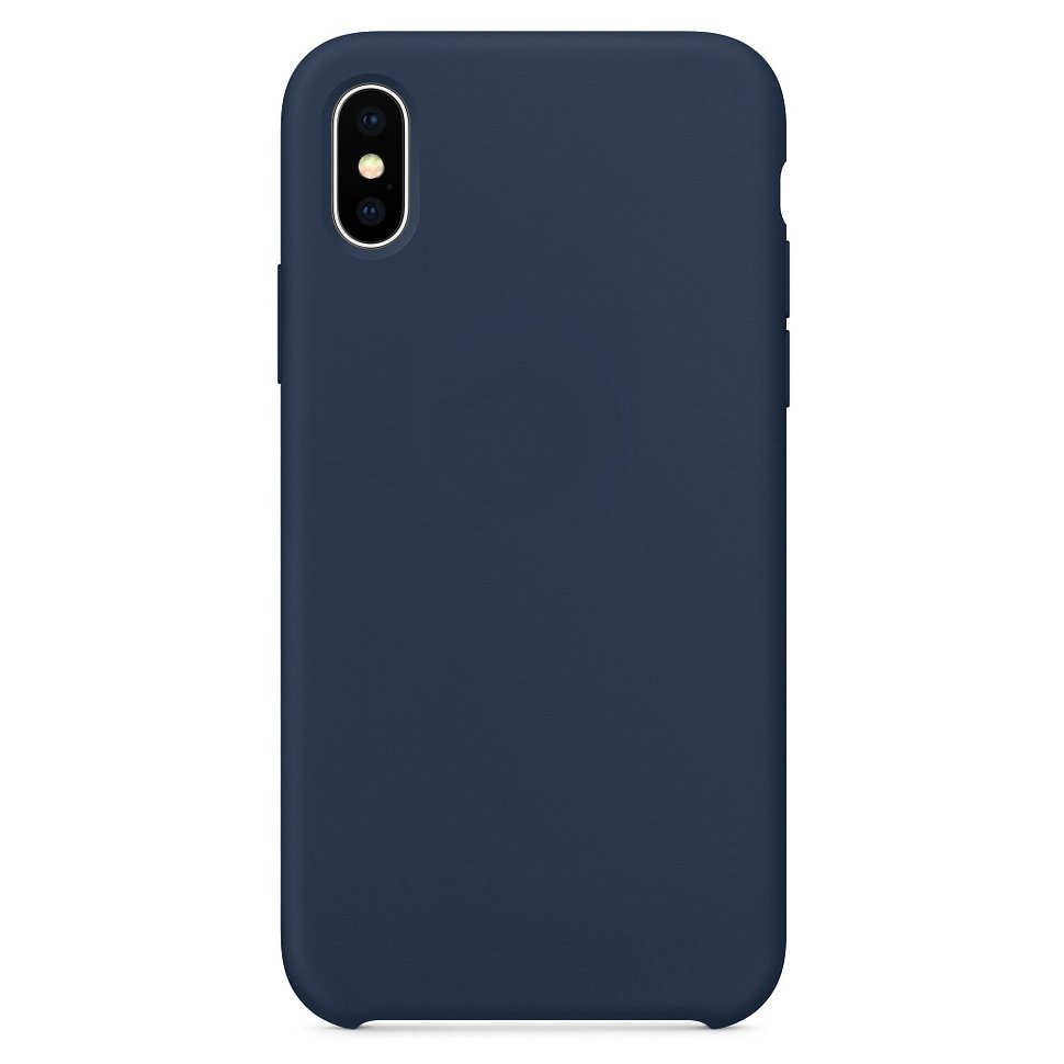 Case for Oppo A58 5G / A78 5G, OEM, Silicone, Navy Blue