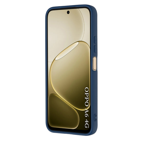 Case for Oppo A6 4G, Techsuit, SoftFlex, Navy Blue